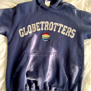 Harlem Globetrotters vintage look hoodie female small